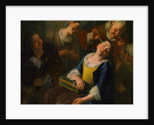 Teasing a Sleeping Girl, ca. 1760 by Gaspare Traversi