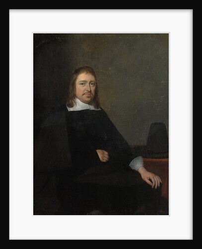 Portrait of a Seated Man, late 1650s or early 1660s by Gerard Terborch II