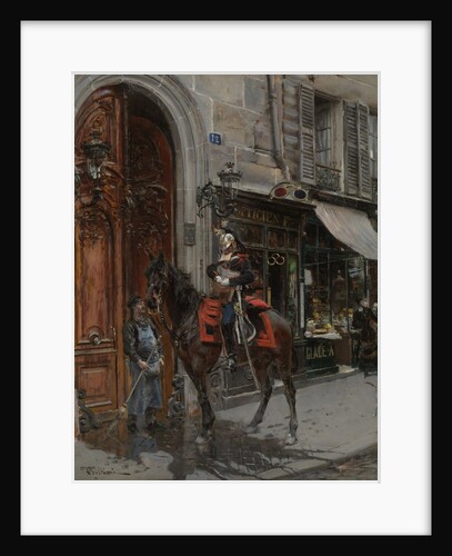 The Dispatch-Bearer, ?1879 by Giovanni Boldini