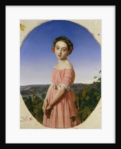 Faustine Léo, 1842 by Henri Lehmann