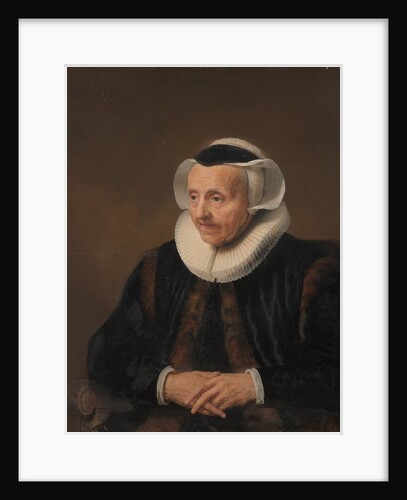Portrait of an Old Woman by Style of Jacob Backer