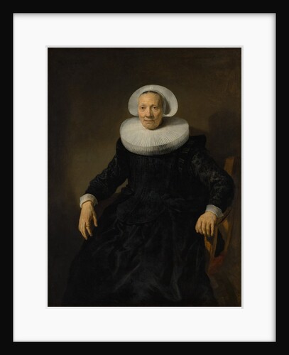 Old Woman in an Armchair by Attributed to Jacob Backer