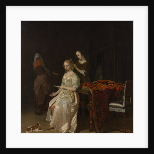 The Love Letter, early 1670s by Jacob Ochtervelt