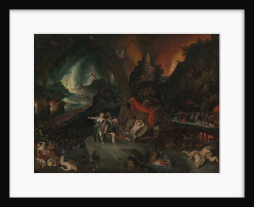 Aeneas and the Sibyl in the Underworld, 1630s by Jan Brueghel the younger