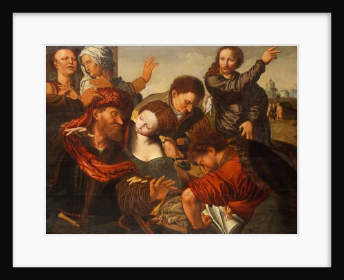 The Calling of Matthew by Workshop of Jan Sanders van Hemessen