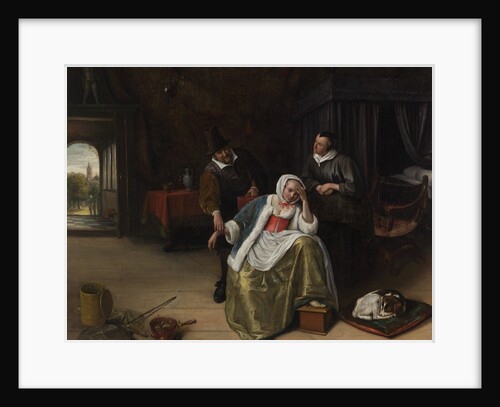 The Lovesick Maiden, ca. 1660 by Jan Steen