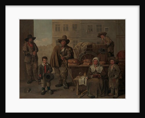 The Baker's Cart, 1656 by Jean Michelin