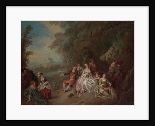Concert Champêtre, ca. 1734 by Jean-Baptiste Pater