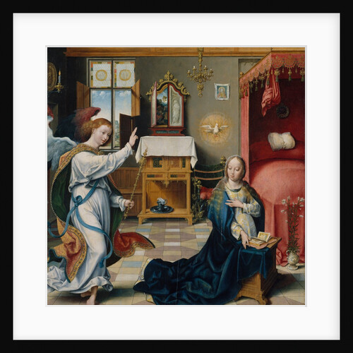 The Annunciation, ca. 1525 by Joos van Cleve
