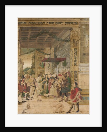 Joseph Interpreting the Dreams of Pharaoh, ca. 1534-47 by Attributed to Jörg Breu the Younger