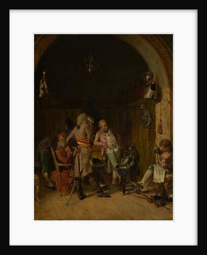 Examining Antique Arms, 1870 by José Villegas Cordero