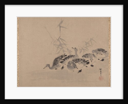 Ducks and Reeds, ca. 1650 by Kanô Tan'yû