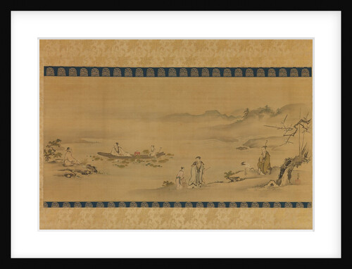 Four Admirers , late 17th-early 18th century by Kanô Yôboku Tsunenobu