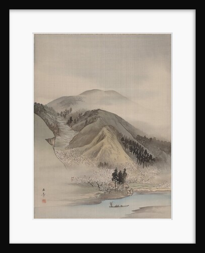Blossoms by a River, 1800 by Gyokusho Kawabata
