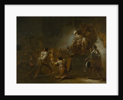 The Judgment of Solomon, 1640s by Leonard Bramer