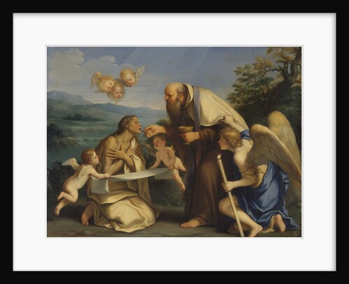 The Last Communion of Saint Mary of Egypt, 1680 by Marc Antonio Franceschini