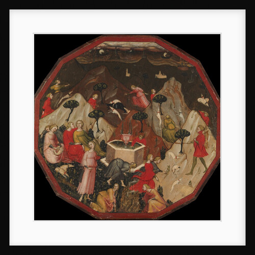 Ameto's Discovery of the Nymphs, ca. 1410 by Master of 1416