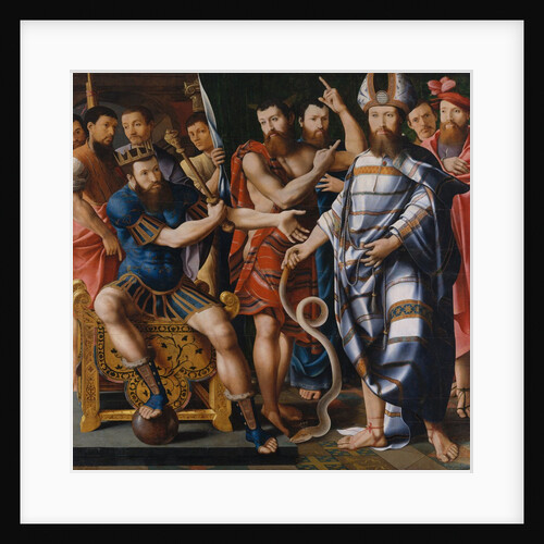 Moses and Aaron before Pharaoh: An Allegory of the Dinteville Family, 1537 by Master of the Dinteville Allegory