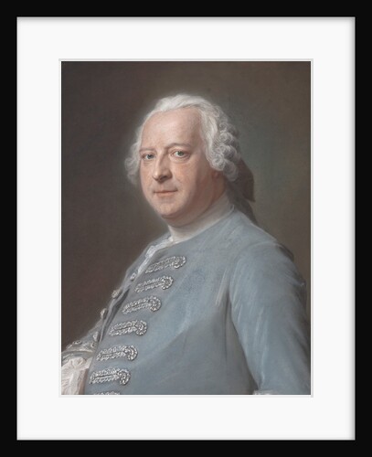 Jean Charles Garnier d'Isle, ca. 1750 by Maurice-Quentin de La Tour