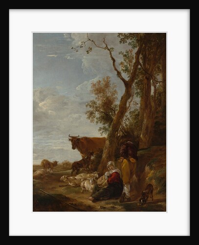 Rest, 1644 by Nicolaes Berchem