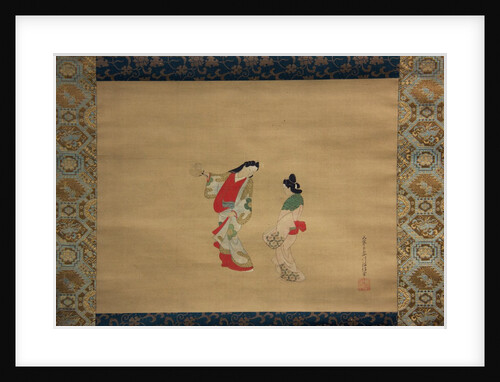 Woman and Attendant, 18th century by Nishikawa Sukenobu