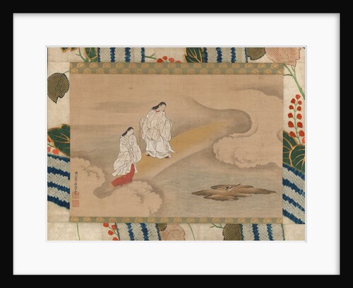 The God Izanagi and Goddess Izanami, 18th century by Nishikawa Sukenobu