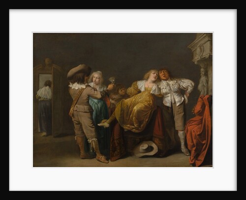 A Party of Merrymakers, ca. 1635-38 by Pieter Jansz. Quast