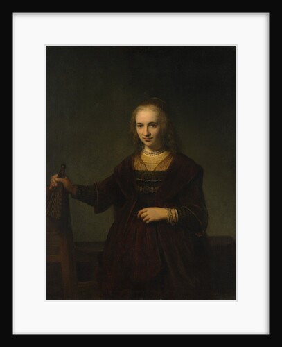 Portrait of a Woman by Style of Rembrandt