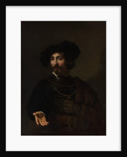 Man with a Steel Gorget by Style of Rembrandt