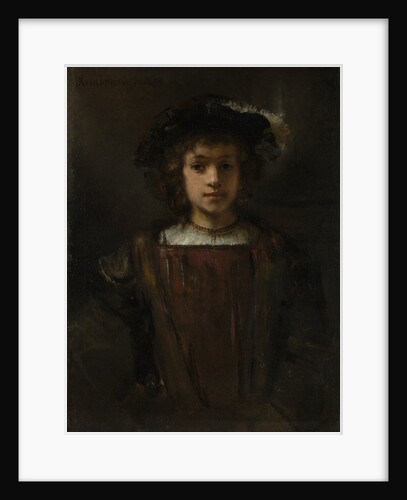 Rembrandt's Son Titus by Style of Rembrandt