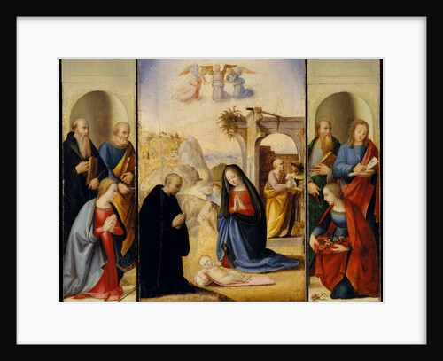 The Nativity with Saints by Ridolfo Ghirlandaio