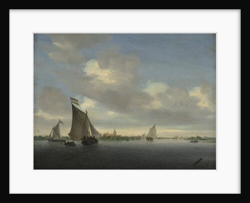 Marine, 1650 by Salomon Ruysdael