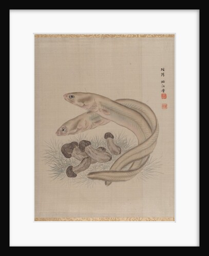 Eels, ca. 1890-92 by Seki Shuko