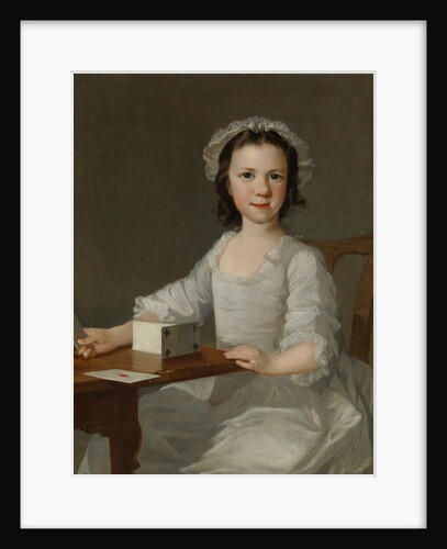 Girl Building a House of Cards, mid-18th century by Attributed to Thomas Frye