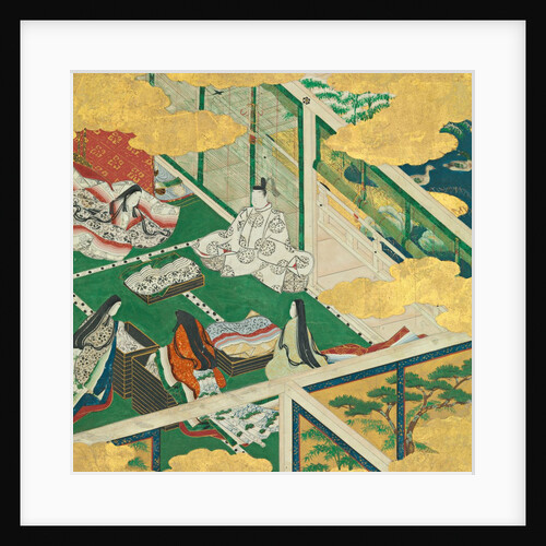 A Lovely Garland, 17th century by Circle of Tosa Mitsuyoshi