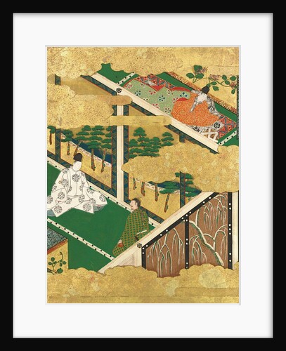 The Oak Tree, late 16th-early 17th century by Tosa Mitsuyoshi