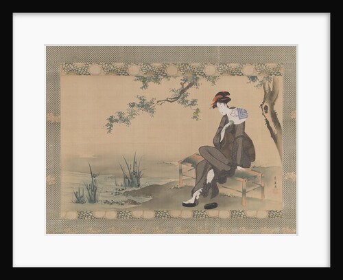 Woman Cooling Herself, ca. 1800 by Utagawa Toyohiro