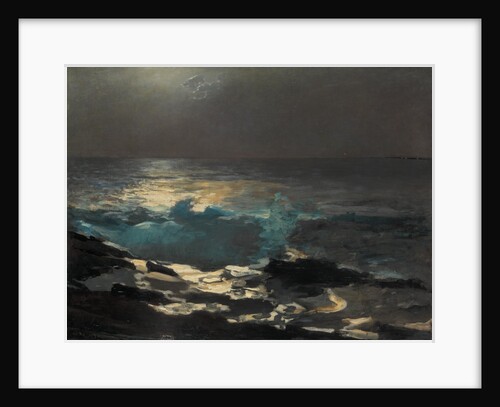 Moonlight, Wood Island Light, 1894 by Winslow Homer