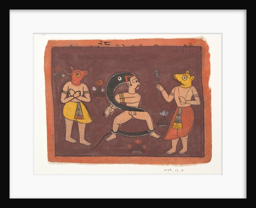 Folk Painting, 1725 by Unknown