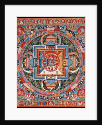 Mandala of Jnanadakini, late 14th century by Unknown