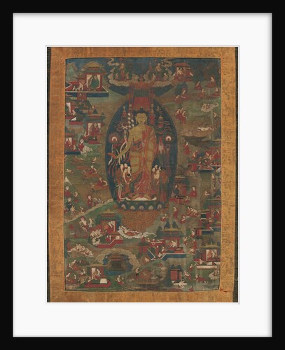 Buddha Shakyamuni and Scenes of His Previous Lives, 1573-1619 by Unknown