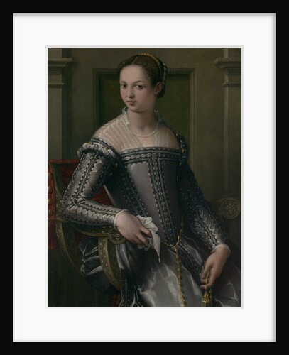 Portrait of a Woman, mid-16th century by Jacopo Zucchi