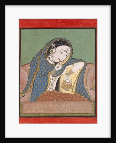 Melancholy Courtesan, ca. 1750 by Unknown