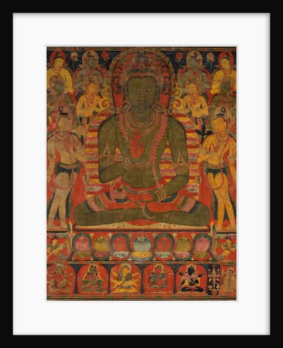 Amoghasiddhi, the Buddha of the Northern Pure Land, ca. 1200-50 by Unknown