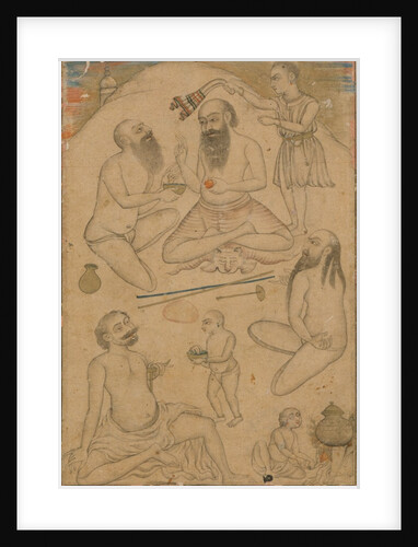 An Encampment of Yogis, ca. 1660 by Unknown