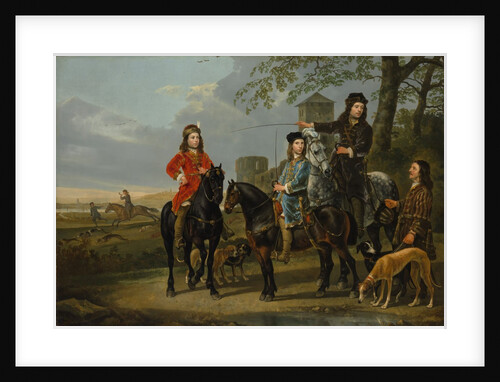 Equestrian Portrait of Cornelis and Michiel Pompe van Meerdervoort…, ca. 1652-53 by Aelbert Cuyp