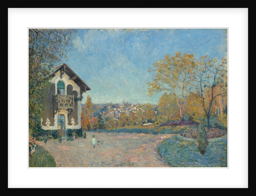 View of Marly-le-Roi from Coeur-Volant, 1876 by Alfred Sisley