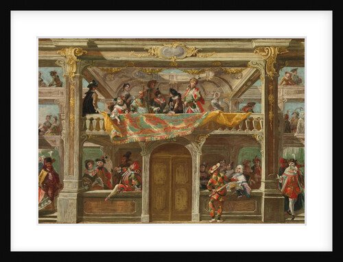 A Masked Ball in Bohemia, ca. 1748 by Andreas Altomonte