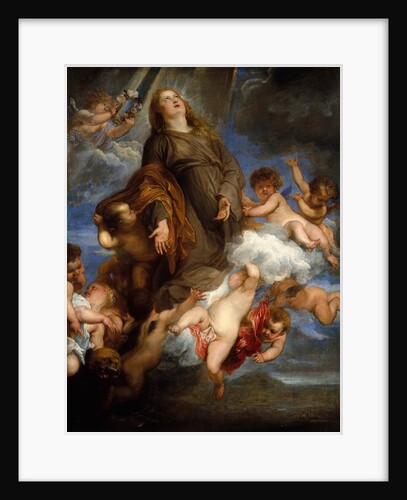 Saint Rosalie Interceding for the Plague-stricken of Palermo, 1624 by Anthony van Dyck