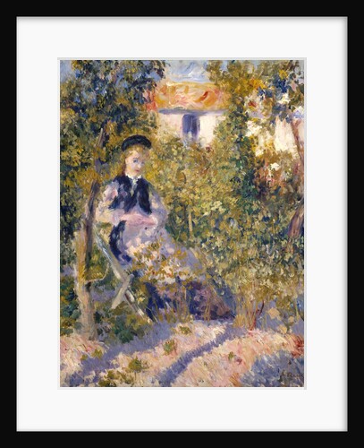 Nini in the Garden, 1876 by Pierre-Auguste Renoir